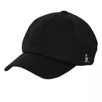 [Munsingwear] Cap [ENVOY] 3D front logo fitted hat sporty golf MEBXJC03 men s BK00 (black)