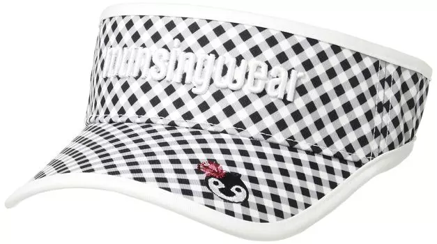 [Munsingwear] Стильная кепка MECTJC57 Женская BKWH (Черно-белый)