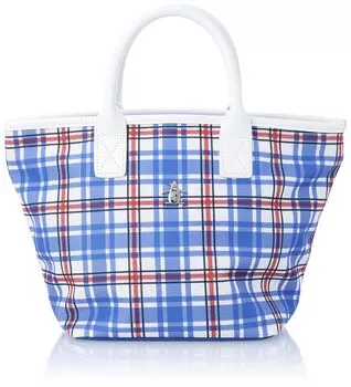 [Munsingwear] Сумка-тележка в клетку в клетку для повседневного использования, стильная, для гольфа MQAXJA46 BL00 (синий)