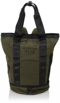 [Munsingwear] Сумка-тоут, рюкзак 2-в-1, карман для обуви, для спортзала, для гольфа, MQBXJA01, KH00 (хаки)