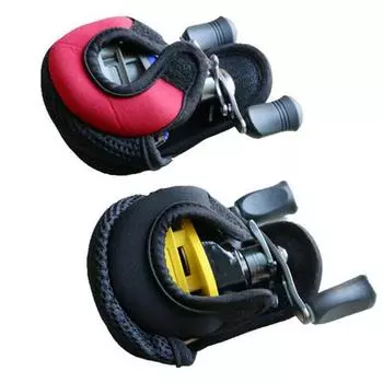 MUQZI спортивный аксессуар, портативная рыболовная катушка, сумка для хранения приманки, защитный чехол, сумка красный/чёрный