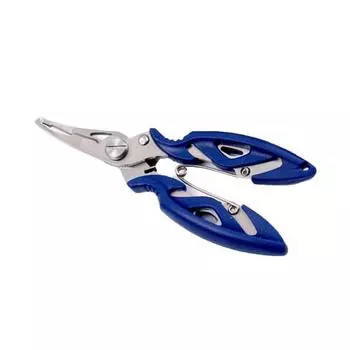 MUQZI спортивный аксессуар, приманка из нержавеющей стали, средство для удаления крючков, рыболовные плоскогубцы, резак для лески, инструмент для ловли рыбы синий