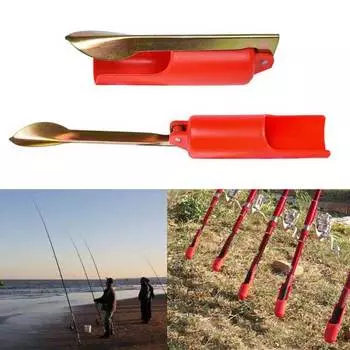 MUQZI спортивный аксессуар, складной металлический пластиковый уличный держатель для удочки, опорная подставка, кронштейн