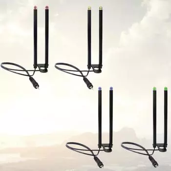 MUQZI спортивный аксессуар, уличная универсальная портативная ветрозащитная палка для рыбалки, сигнализация, перекладина для укуса жёлтый