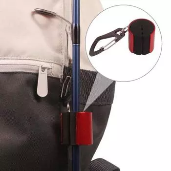 MUQZI спортивный аксессуар, универсальная подставка для удочки, портативная мини, широкое применение красный