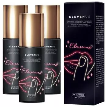 Muro -Elevus Массажный гель типа помпы, 80г, 3 корейских косметики