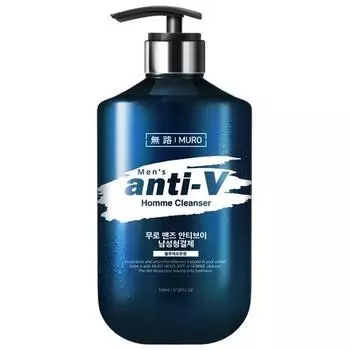 Muro Men s AntiV мужское очищающее средство с синим ароматом феромонов, 1 шт., 510мл