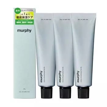 murphy эмульсия для кожи Murphy из 3 гель All-in-one, квазилекарство, все в одном, мужской уход, лосьон, сыворотка, (набор гелей «все в одном»)