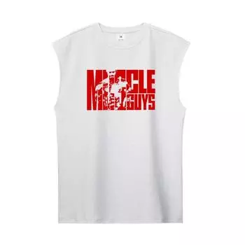 Muscleguys летняя сетчатая впитывающая пот спортивная быстросохнущая жилетка Мужская футболка без рукавов для фитнеса Бег Баскетбол Тренировочные майки M чёрный