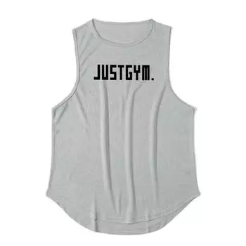 Muscleguys Мужская спортивная одежда, летняя тонкая верхняя одежда, повседневные топы, сетчатый жилет для фитнеса, баскетбольная свободная быстросохнущая футболка без рукавов M чёрный