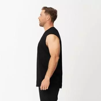 Muscleguys Мужские Бодибилдинг Стрингеры Майки Сетчатые Свободные Тренажерный Зал Рубашка Без Рукавов Фитнес Майка Мужчины Отрезанная Одежда Жилет Для Тренировки Мышц M чёрный