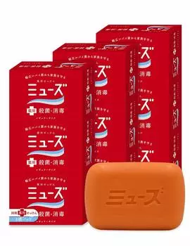 Muse Bar Soap Regular Disinfection Sterilization Disinfection 95g x 9 pack [Quasi-drug]
