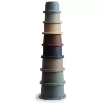 Mush Stacking Cup Baby Cup Stacking, Лес, Корейские детские товары
