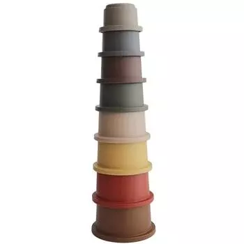 Mush Stacking Cup Baby Cup Stacking, Ретро, Корейские детские товары