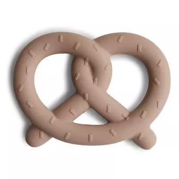 mushie прорезыватель для зубов в виде животного, погремушка для зубов, силиконовый Kamikami Baby, стильный, тусклый цвет, прорезыватель для зубов, крендель [официальный японский]