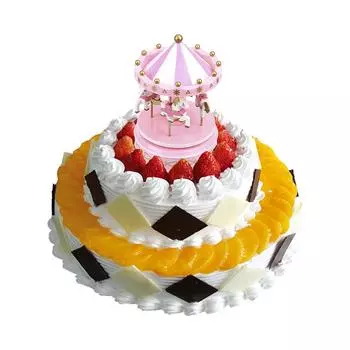 Music Boxes Merry-go-round music boxes Home Decoration Carousel Box Christmas Wedding Birthday Gift pink 14