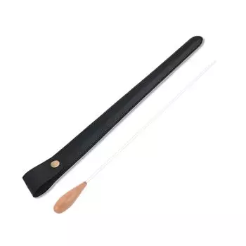 Music conductor baton conductor baton case music conductor baton storage baton case cover 38cm storage capacity conductor baton case pear wood color +