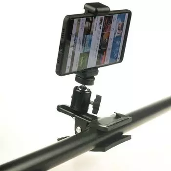 Music Holder Tripod Clip Head Guitar Head Clip Guitar Phone Holder Phone Holder Tripod Clip Head чёрный