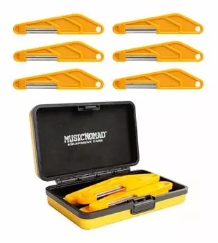 MUSIC NOMAD Diamond Coated Nut File Set of 6 MN670 .013 /.017 /.0124/.032 /.042 /.056 []