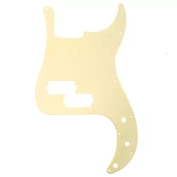 Musiclily 13 Hole PB Precision Bass Pickguard для Fender Standard Precision 1P Cream USA/Mexico Bass,