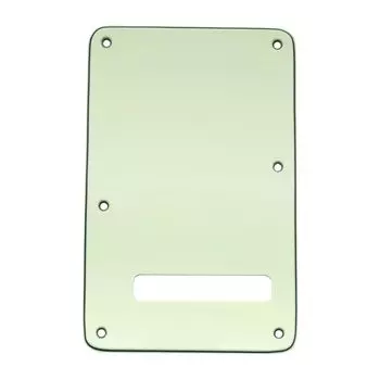 Musiclily 6 Hole Strat Backplay ST Tremolo Cover для стандартной Strat Modern Style Electric Mint Green USA/Mexican Guitar, 3-слойный