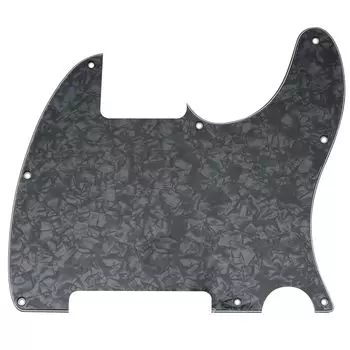 Musiclily 8 Hole Esquire Esquire Style Pickguard для Fender Standard Esquire Tele Electric 4P Black Pearl American/Mexican Guitar,