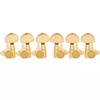 Musiclily Basic Guitar Peg Thread Window для LP Les Paul Electric Gold L3+R3 Guitar/Acoustic Guitar, золотой