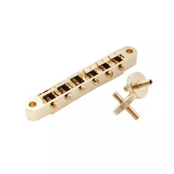 Musiclily Pro 10.4mm ABR-1 Tune-O-Matic Bridge для электрогитары Epiphone Les Paul SG Style, золотой