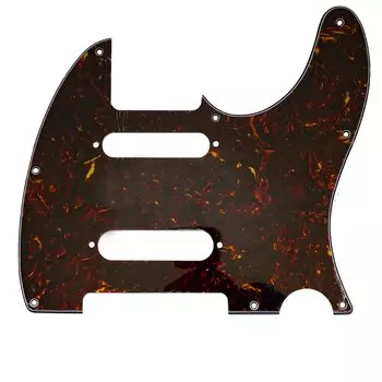 Musiclily Pro 8 Hole Telecaster Pickguard 2 Single Технические характеристики для Fender Deluxe Nashville Tele Electric Tortoiseshell Pattern 4P American/Mexican