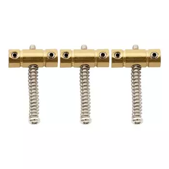 Musiclily Pro Brass Vintage Telecaster бридж седло для TL электро хром гитары 10.8 мм, (Набор 3)