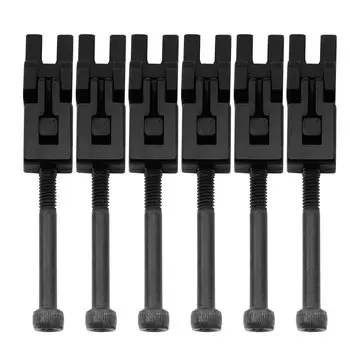 Musiclily Pro Гитарный бридж-седло Floyd Rose Original для Floyd Rose Electric Black 10,8 мм Original/Speical 6-струнная гитара, (Набор 6)