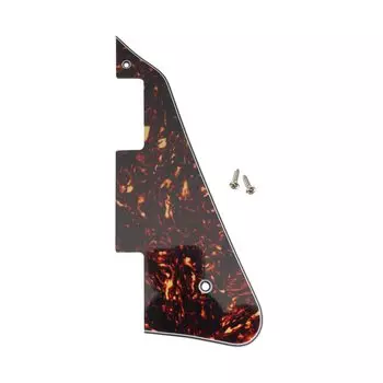 Musiclily Pro Les Paul Pickguard для гитары Gibson USA LP Modern Electric 4P Tortoiseshell Pattern,