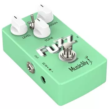 Musiclily Pro Octave Fuzz Guitar Effector DC 9V Adapter Power Supply for Electric True Octave Fuzz Guitar/Bass Bypass,