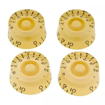 Musiclily Pro Speed Knob Inch Standard USA Les Paul LP для электрогитары Cream of Guitar, (Набор 4)