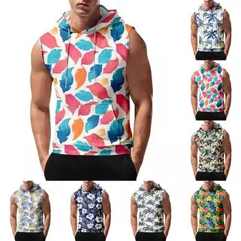 Мускулистая мужская спортивная повседневная майка на бретелях, летняя однотонная мужская рубашка для фитнеса L армия зеленый