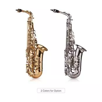 Muslady Eb альт саксофон саксофон латунь лакированное золото 802 тип тональности деревянные духовые золотой