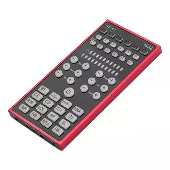 Muslady NC-A1 Мини-звуковой микшер BT USB 3,5 мм TRRS порт со звуковыми эффектами для прямой трансляции онлайн