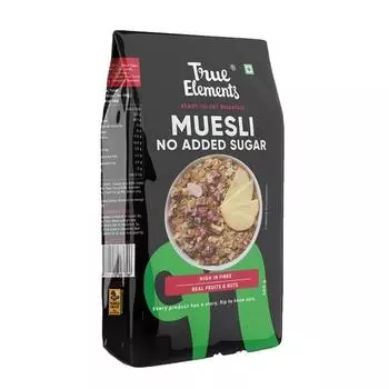 Мюсли True Elements без добавления сахара, банка, 400 г