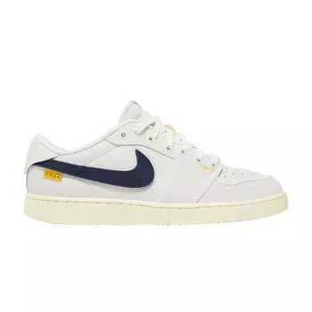 Муслиновые кроссовки унисекс Union LA x Air Jordan 1 KO Low Sail, кремовые, нейтрально-серые, DZ4864-100 36.5