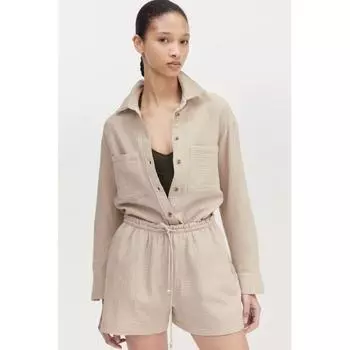 Муслиновые шорты HM бежевые