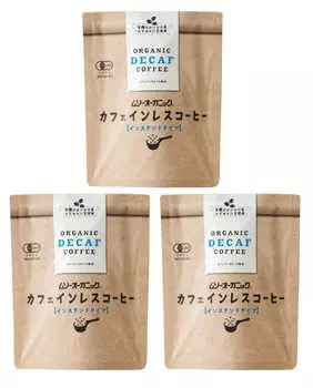 Muso OG Instant Coffee Decaffeinated 40g x 3 Bags Organic Decaffeinated Decaffeinated Instant Coffee Beans