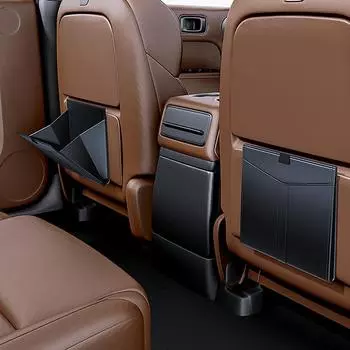 Мусорное ведро для автомобиля, магнитное автомобильное мусорное ведро, карман для хранения на стороне пассажира, магнитный автомобильный органайзер для мусора на спинку сиденья автомобиля france