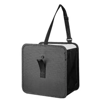 Мусорное ведро для автомобиля, переносная подвесная мусорная корзина, отсек для хранения сзади, универсальный водонепроницаемый ящик для хранения мусорного ведра