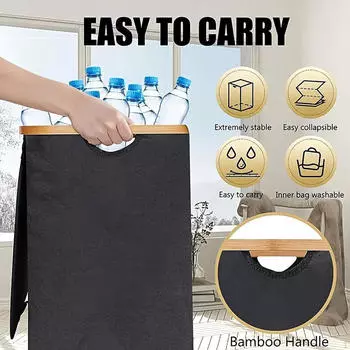 Мусорное ведро для мусора с крышкой, многоцелевой органайзер для хранения, складной для домашнего общежития