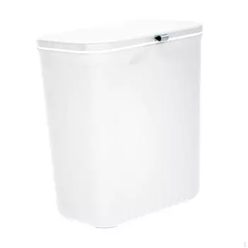 Мусорное ведро для мусора с широким горлом и крышкой, мусорный контейнер для домашнего офиса