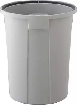 Мусорное ведро Squirrel круглое ведро Belk светло-серое 45 л Сделано в Японии 45N светло-серый