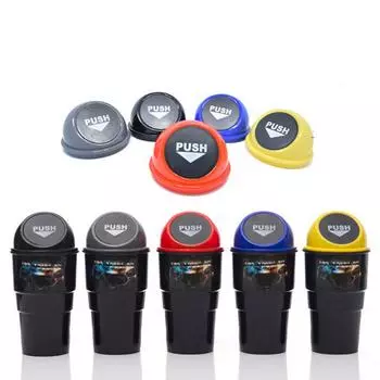 Мусорный бак для автомобиля, портативный, большой емкости, универсальный, эргономичный дизайн, высококачественный материал, внутреннее убранство, автомобильный мусорный бак красный