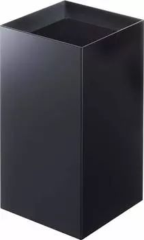 Мусорный бак Yamazaki Jitsugyo, черный, Ш18XГ18XВ33 см, тонкий, мешок не виден, 4493, прибл. чёрный