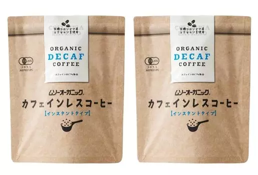 Musou OG Instant Coffee Decaffeinated 40g x 2 Bags Organic Decaffeinated Decaffeinated Instant Coffee Beans