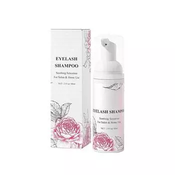 Мусс для чистки наращенных ресниц Beauty Eyelash Cleaning Gel60ml One Size чёрный